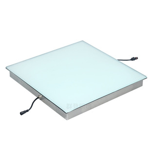 Outdoor Dmx512 External Control Led Floor Tile Light Cultural Tourism Game Square Park Special-Shaped Interactive Sensor Underground Light