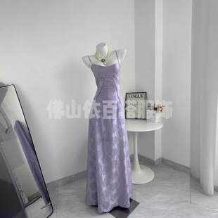 Foreign trade European and American New embroidered flower dress high-grade skirt female Fishbone heavy industry suspender skirt slimming dress