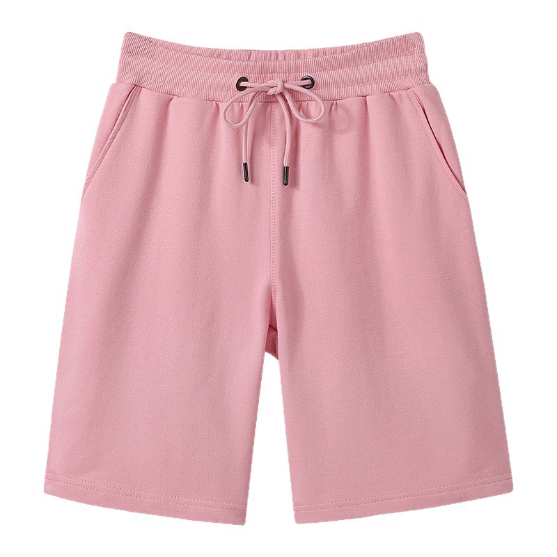 Casual de algodón transfronterizo deportivo transpirable pantalones cortos de verano de piernas anchas rectas grandes pantalones de cinco puntos image 6