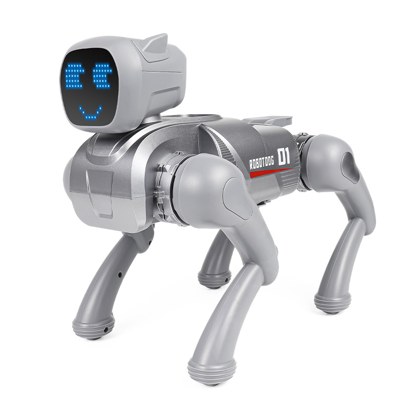 Niños AI inteligente robot perro juguete puzzle regalo de cumpleaños acompañante robot educación de control remoto programación perro mecánico
