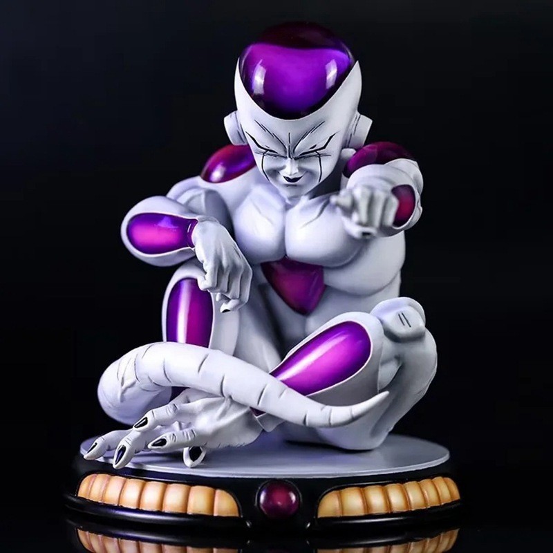 One Piece Dragon Ball Figure Three Thousand Worlds Premium Edition Sitting Position Frieza Villain Corps Figure Ornament Statue