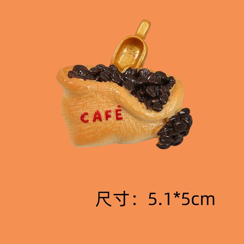 クリエイティブ 3D 冷蔵庫マグネット北欧イン装飾食品おもちゃ三次元グルメホームマグネットシミュレーション食品磁気|undefined