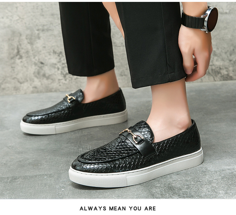 Men Casual Shoes Work Shoes Sneakers Fabric Comfortable Cushioned Versatile Sneakers_voghion.com