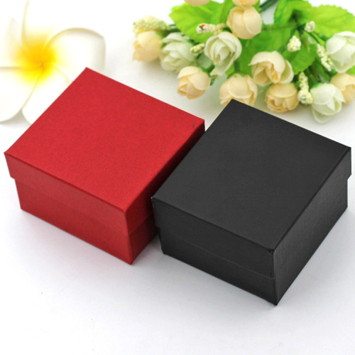 Watch packaging box, cardboard watch box with small pillow, paper, micro business watch box, gift box wholesale