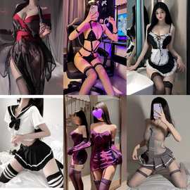 多款情趣内衣清纯学生装jK猫咪制服纯欲女仆旗袍夜店组和诱惑套装
