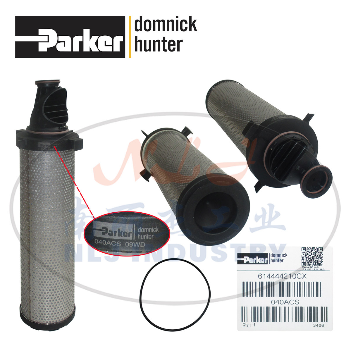 040ACS滤芯Parker domnick hunter多明尼克汉德
