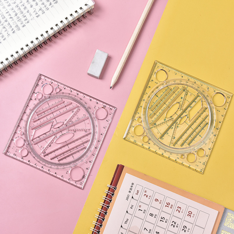 Universal rotating ruler