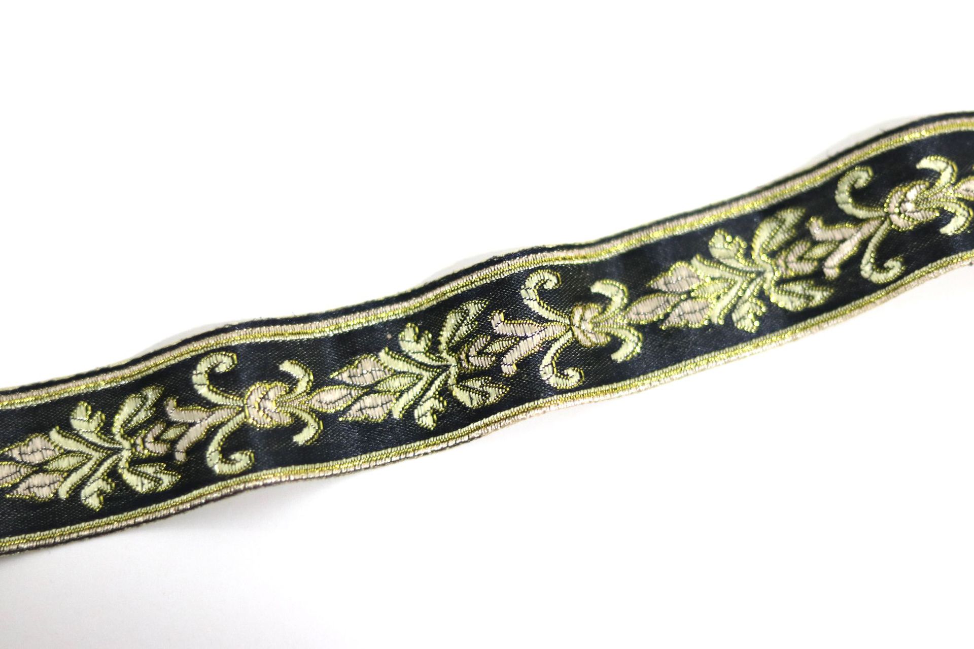Ancho 9cm 6cm de alta precisión jacquard correas cara de caballo falda almohada Hanfu sofá cojín mesa bandera cama mantel costura