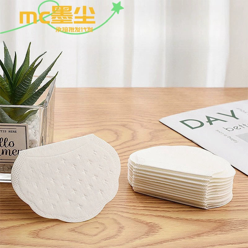 Наклейка, впитывающая пот, наклейка на подмышки Наклейка на воротник Шляпа Наклейка на поля подмышек Белая Наклейка против грязи Наклейка против пота Одноразовая