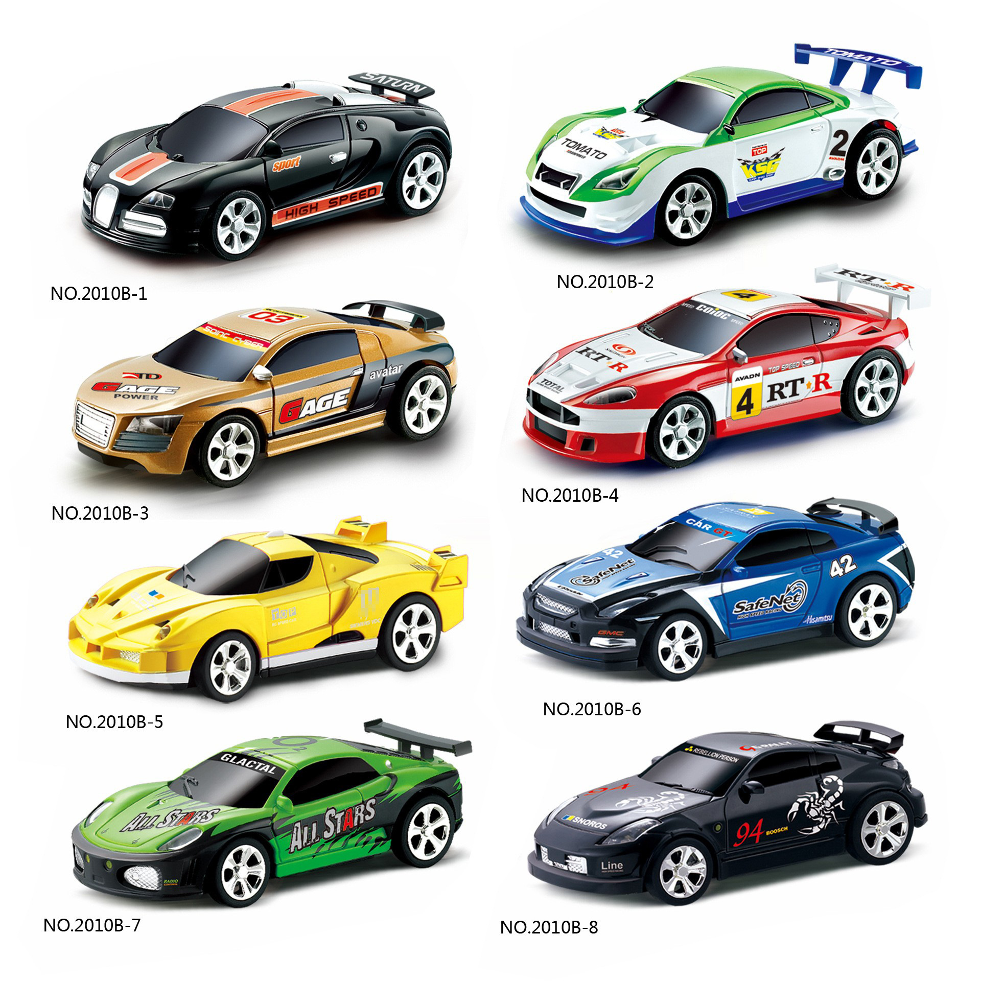 Yi La enlatada mini coche de control remoto Coca Cola puede coche de carreras de deriva de alta velocidad 1:58 coche de juguete para niños 2010B