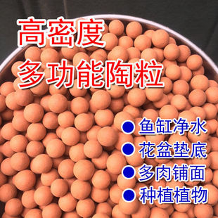 Fleshy Paving Stone Potted Breathable Hydroponic Flower Nutrition Soil Planting Flower Pottery Grain Ball Pottery Grain Flower Pad Factory