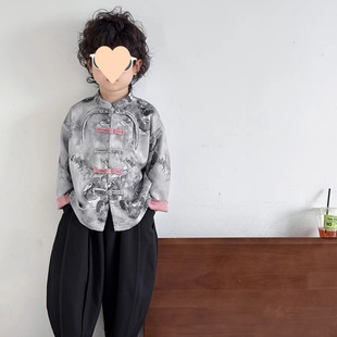 Boys' Tang Suit Hanfu Set 2025 New Spring Chinese Style National Style Spring and Autumn Boys' Spring Children's Traditional Costume