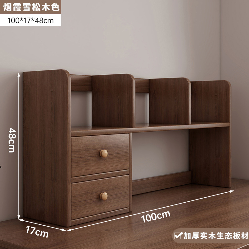 Engrosar la placa ecológica de madera maciza con dos capas de madera de cedro ahumada 100 * 17 * 48cm