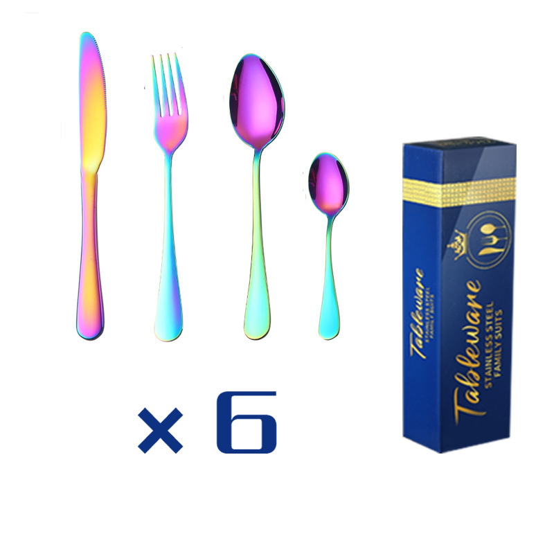 金色の木箱1010食器24点セットアマゾンステンレス食器セットナイフフォークスプーン木箱食器ナイフフォーク|undefined