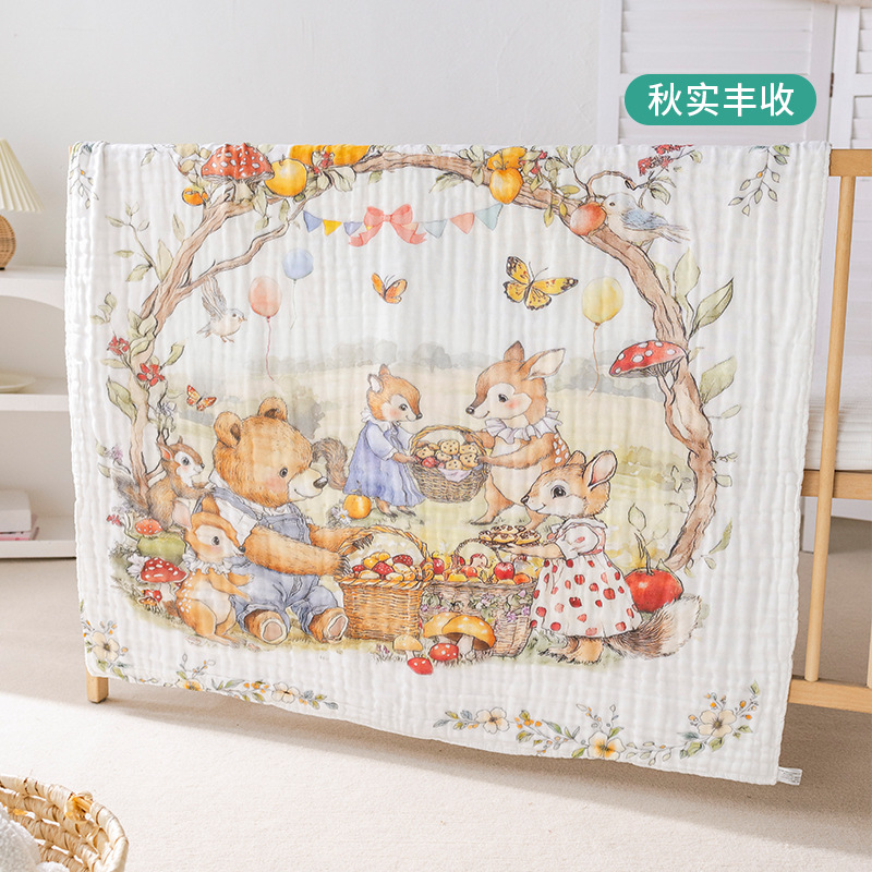 Algodón peinado para bebés, gasa de algodón de seis capas, toalla de baño grande, baño absorbente, toalla de baño para bebés recién nacidos, manta para recién nacidos