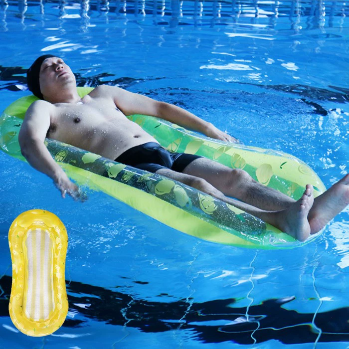 Вода Плавающий надувной плавающий ряд утолщенный ПВХ Открытый взрослый надувной плавающий ряд водный аттракцион надувное кресло плавающая кровать