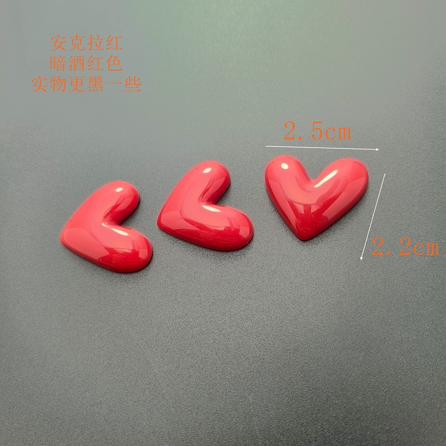 25 mm de corazón de melocotón