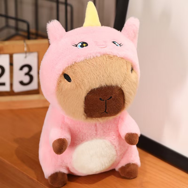 Juguetes de peluche Capibara 8 pulgadas muñecas de peluche