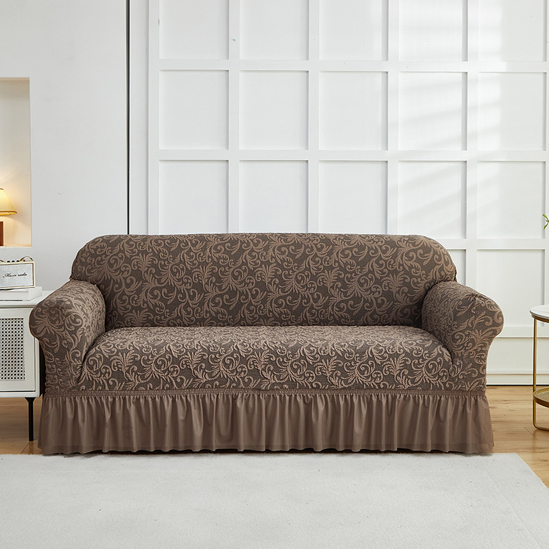 Housse de canapé élastique romantique, protection anti-griffe_voghion.com