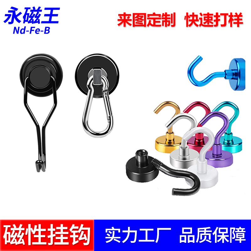 Magnetic rotating powerful fridge magnet