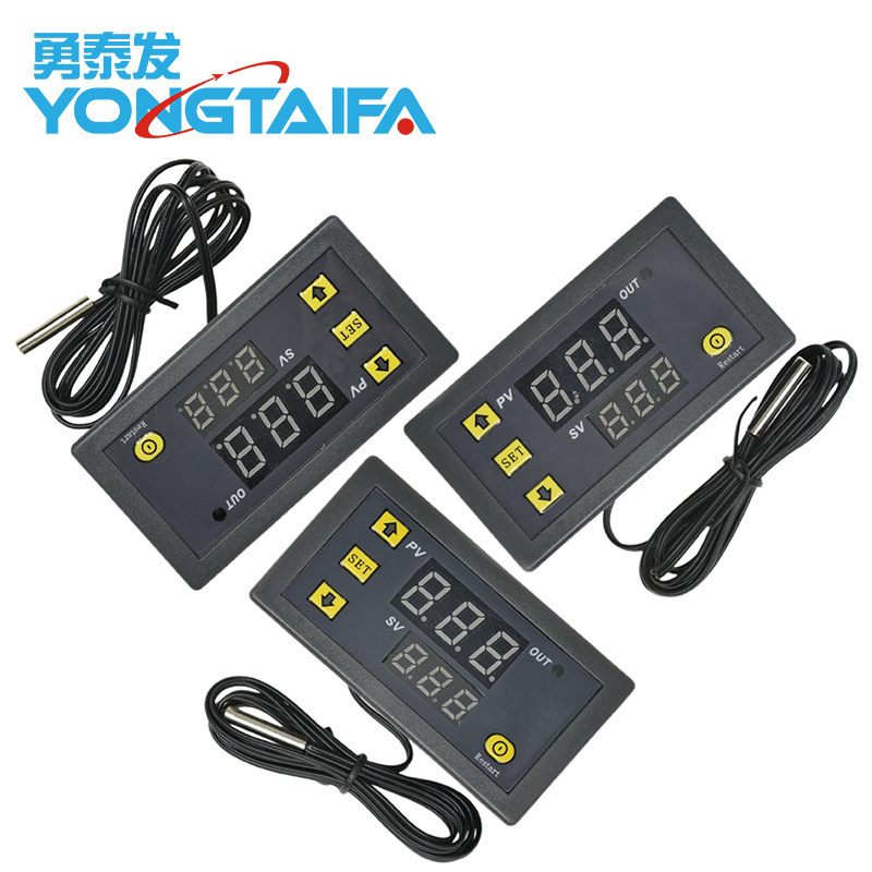 W3230 High-Precision Temperature Controller Digital Display Thermostat Module Temperature Control Switch Micro Temperature Control Board