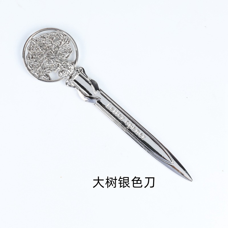 金属开信刀欧美复古信封开信拆信刀锌合金开快递文件刀厂家现货-阿里巴巴