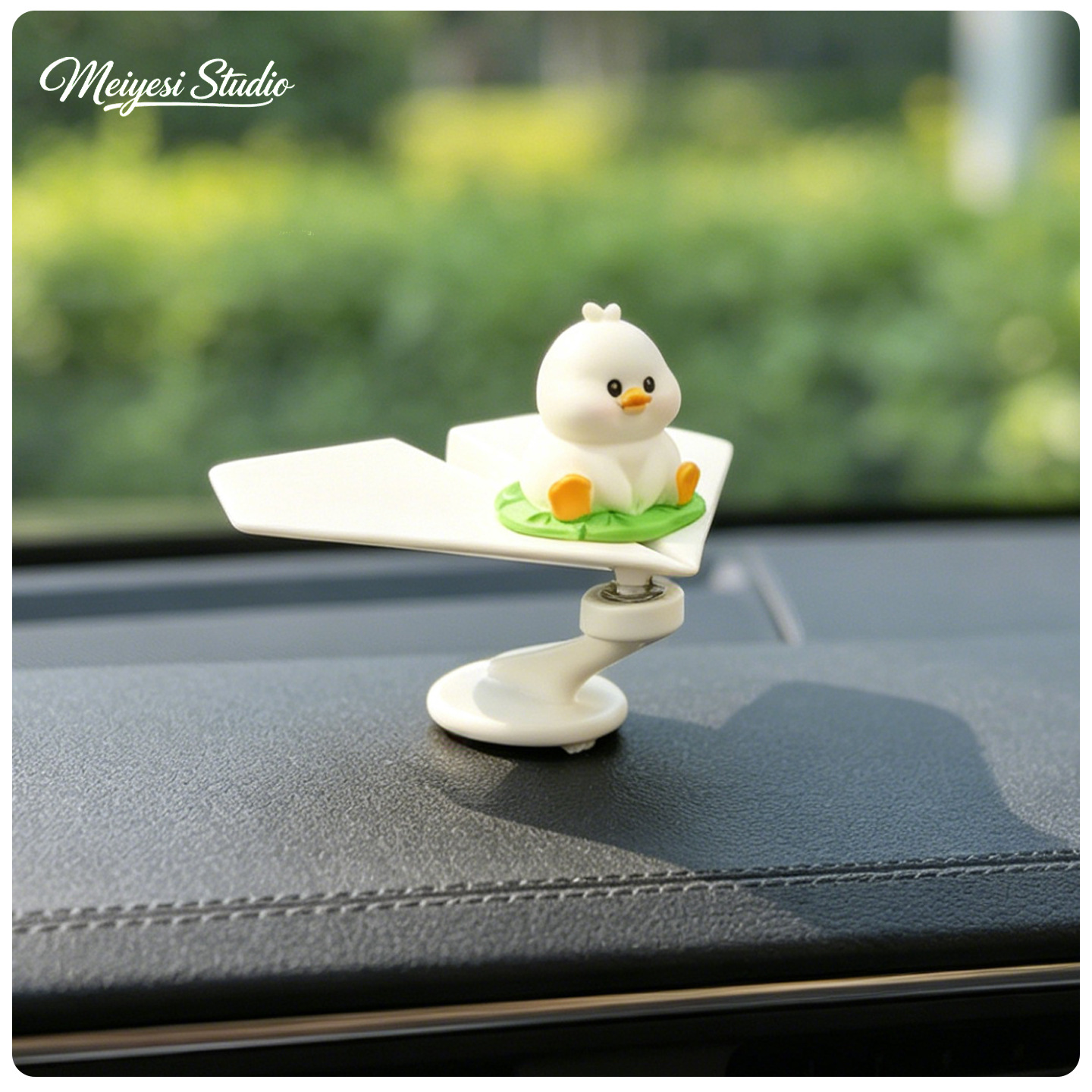 Crayón nuevo avión giratorio 2026 nuevo automóvil adorable joyería de dibujos animados decoración de curación descompresión