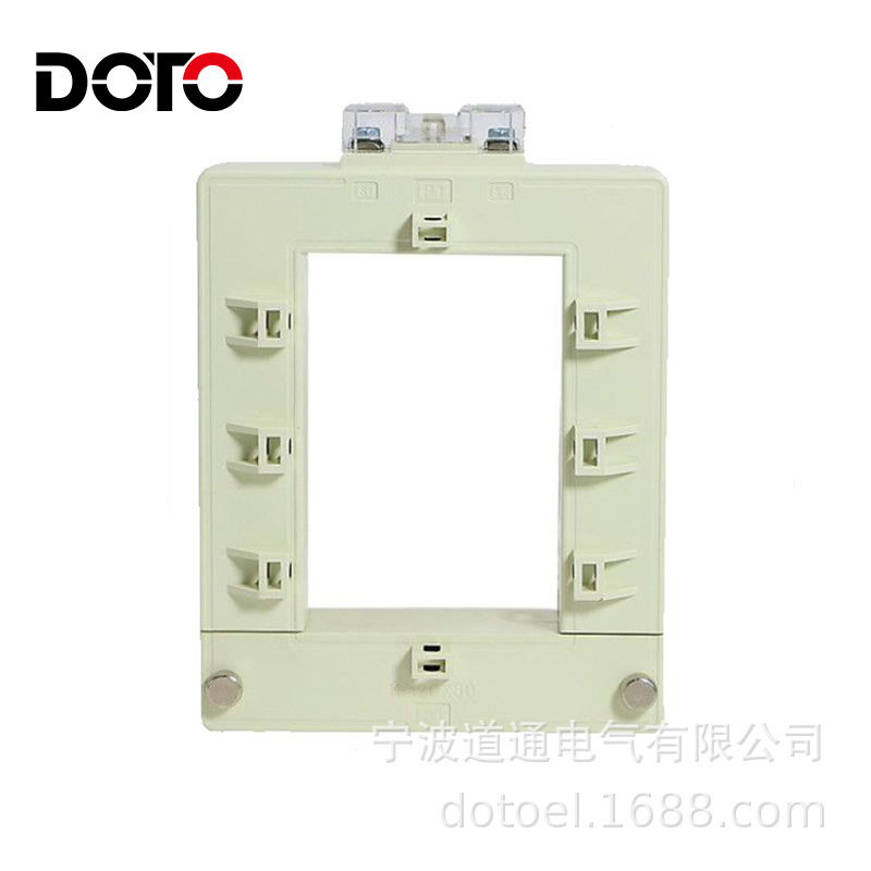 DP-812电流互感器免拆分体式开启开口式铜排三相电表配电箱交流