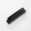 Dual-purpose folding comb [black]