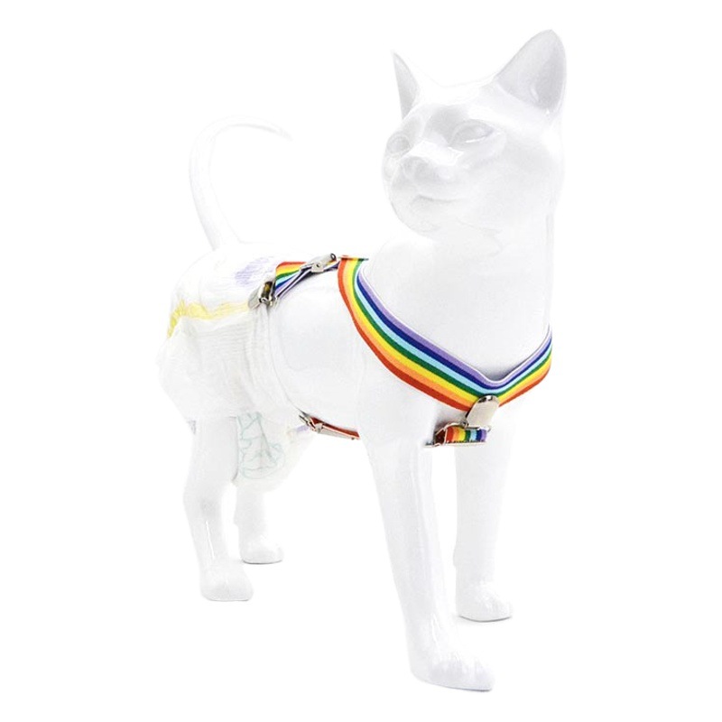 Mascota correa ajustable clip perro fisiológico pantalones para mascotas pañal clip fijo cinturón de cortesía transfronteriza suministros para mascotas