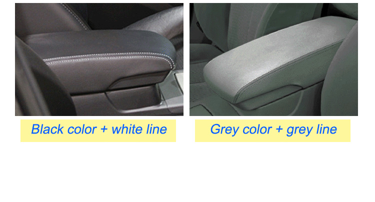 Suitable for 07-11 American Version of Camry Center Console Armrest Box Cover Leather Cover Modified Renovation Foreskin Cross-Border