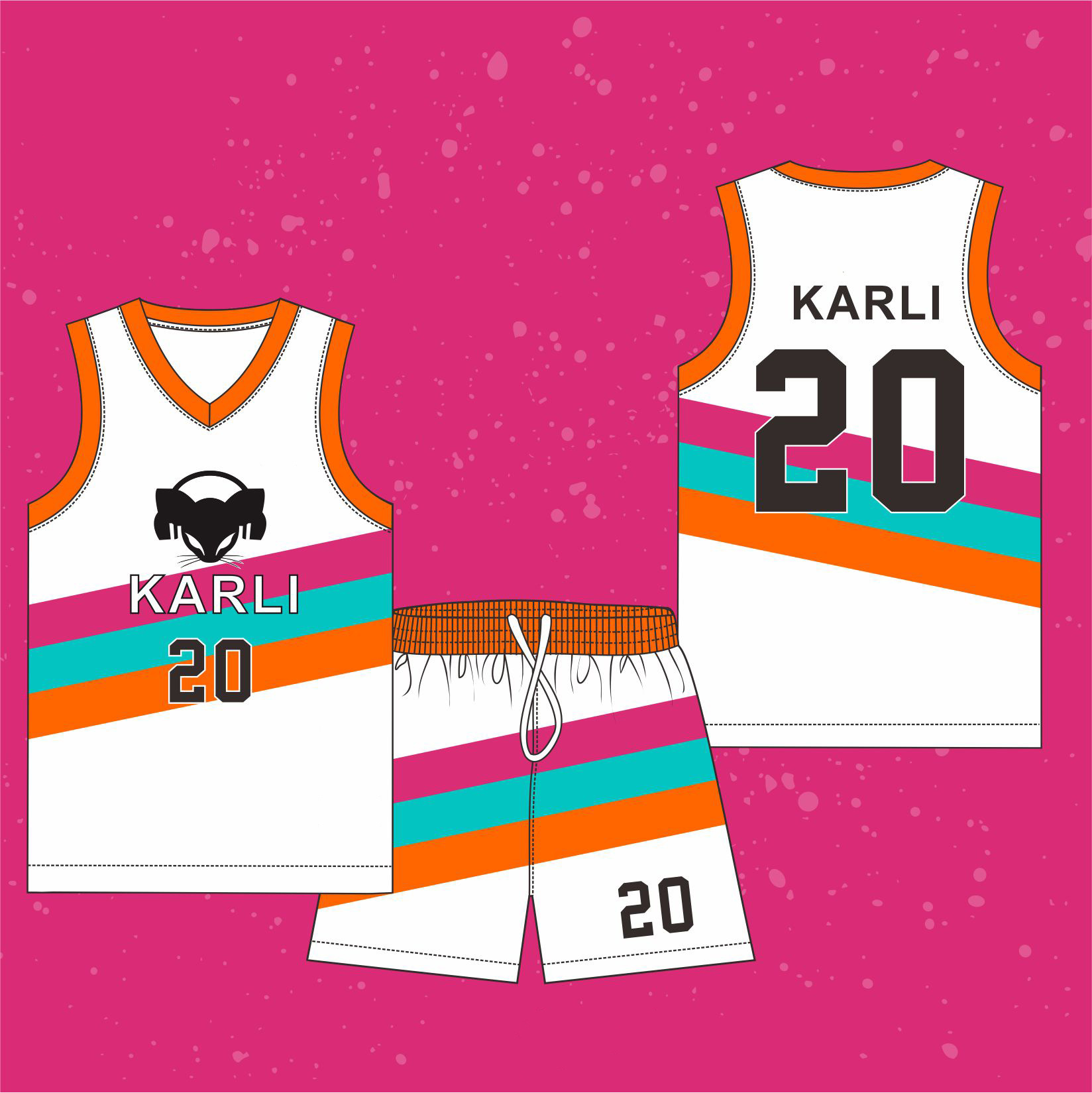 Basketball uniform suit boys and girls sportswear competition training uniform printing student personality vest team uniform making Jersey
