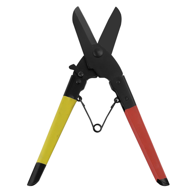 高碳钢刀刃铁皮剪刀 多用途铁皮剪 铁丝剪刀龙骨架剪锋利手动剪刀