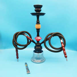 阿拉伯水烟壶,烟具烟斗玻璃瓶水烟壶套装hookah shisha水烟配件