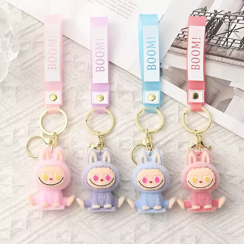 Мультяшный милый брелок для йоги, большая подвеска, кукла для ключей, второе поколение