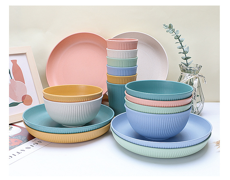 竖纹小麦餐具_13