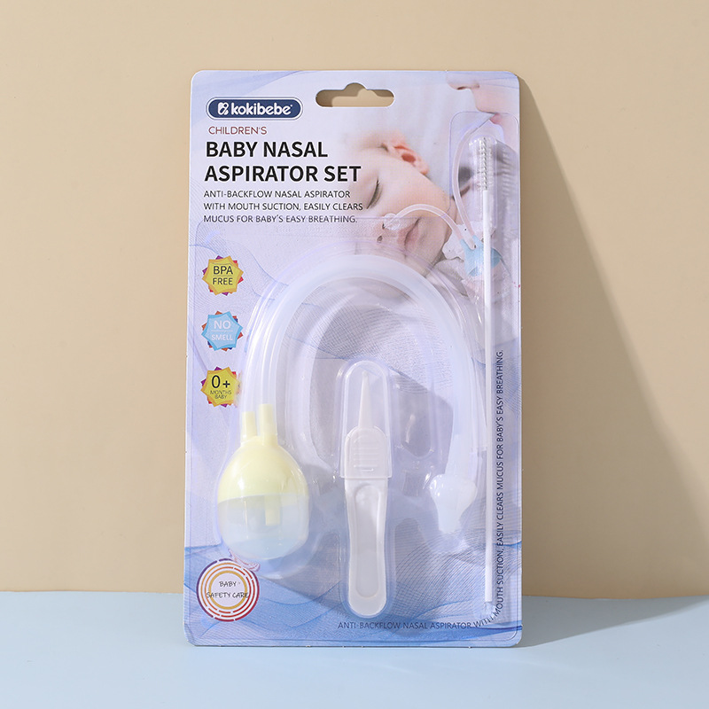 Aspirador Nasal Bucal para Bebés Plástico Tipo Conducto