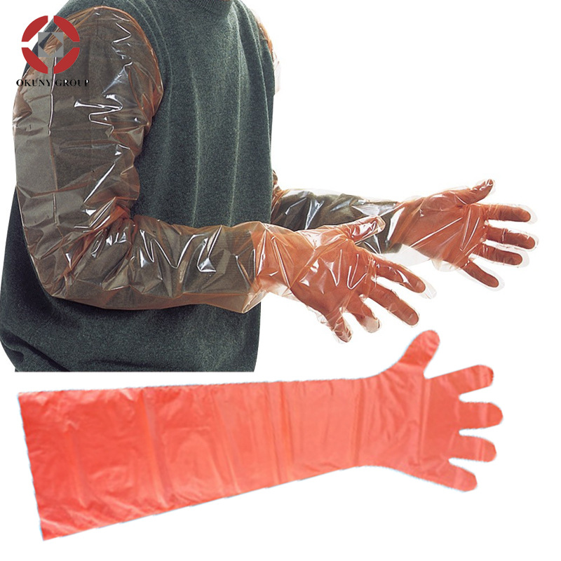 一次性长臂手套兽用猪牛羊繁育配种掏猪助产人工受精检查ALI畜牧