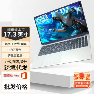 17.3inch Laptop Business Office Notebook High-End E-Sports Game Notebook Design Laptop Cross-Border Dropshipping