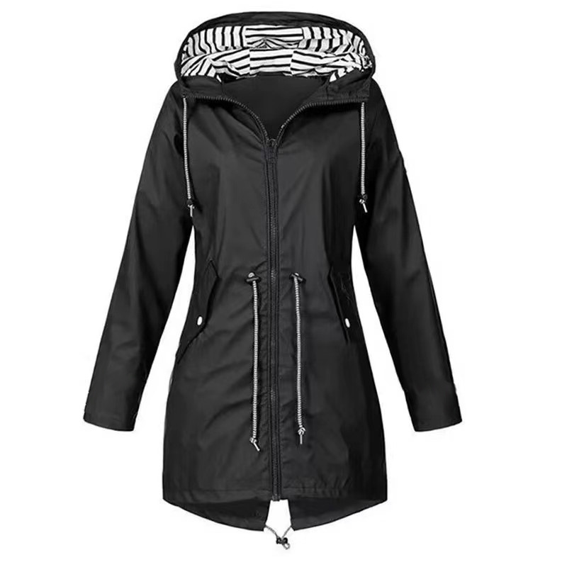 Autumn And Winter Zipper Women's Assault Jacket Three In One Outdoor Hooded Mountaineering Jacket In Stock