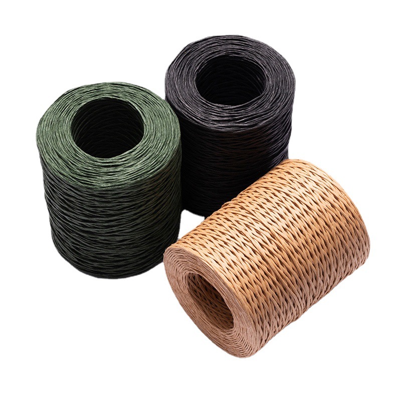 Alambre de hierro envuelto en papel embalaje de la flor corbata alambre DIY hecho a mano flor varilla de hierro varilla material flor tienda jardinería decoración hierro alambre