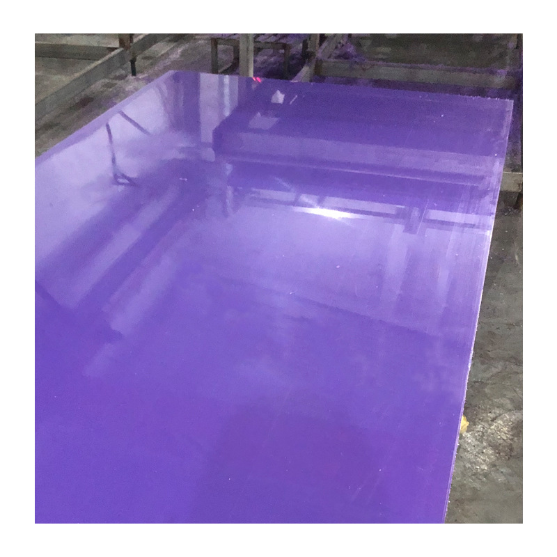 聚碳酸酯彩色PC板批发 高透明汽车灯PC板抗UVPC板 灯箱PC板耐力板