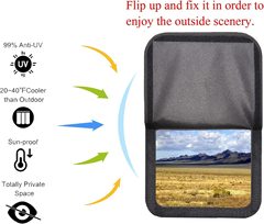 Cross-border car curtains, sunshades, privacy covers for RVs, outdoor RV privacy screens, and blackout shades for camping and outdoor adventures.