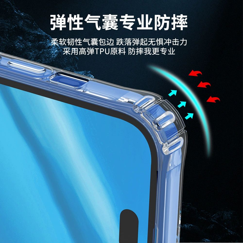 Защитный кейс для Apple iPhone 17 Series, прозрачный держатель для карт TPU, защита от падений