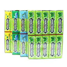 绿箭口香糖5片条装*20条薄荷味清新口气接吻口嚼糖清凉糖果批发