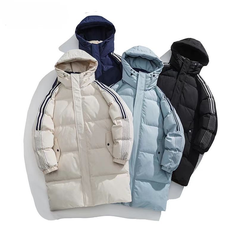 Down Cotton Jacket for Men and Women, Mid-Length Winter Coat, 2026 New Model, Couple's Cotton Clothing, Loose-Fitting Winter Wear, Thickened Cotton Padded Jacket Down Cotton Jacket for Men and Women, Mid-Length Winter Coat, 2026 New Model, Couple's Cotton Clothing, Loose-Fitting Winter Wear, Thickened Cotton Padded Jacket