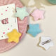 Autumn and Winter Cute Plush Star Hairpin Macaron Girl Sweet Five-pointed Star Bangs Hairpin Side Clip Hair Accessories