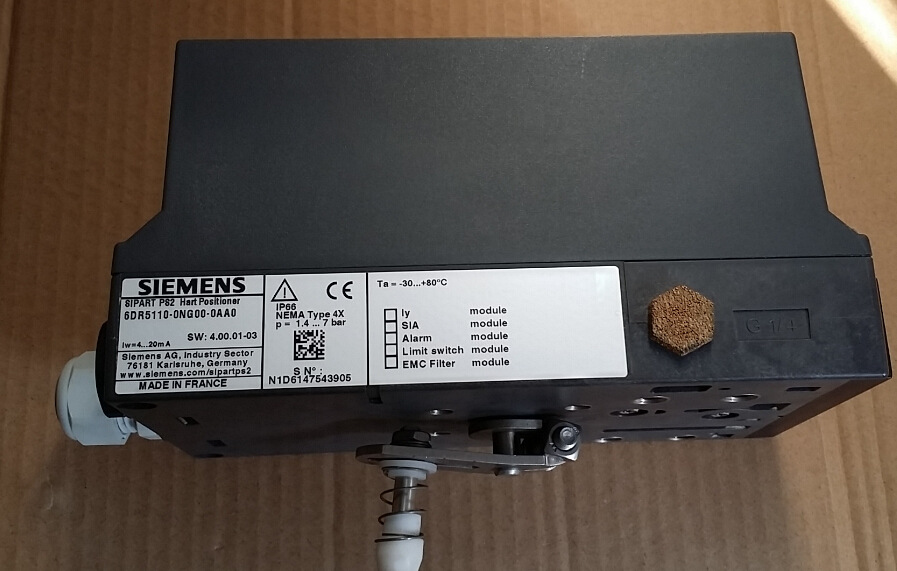 6DR5010-0EM01-0AA0 智能电气阀门定位器 6DR50100EM010AA0