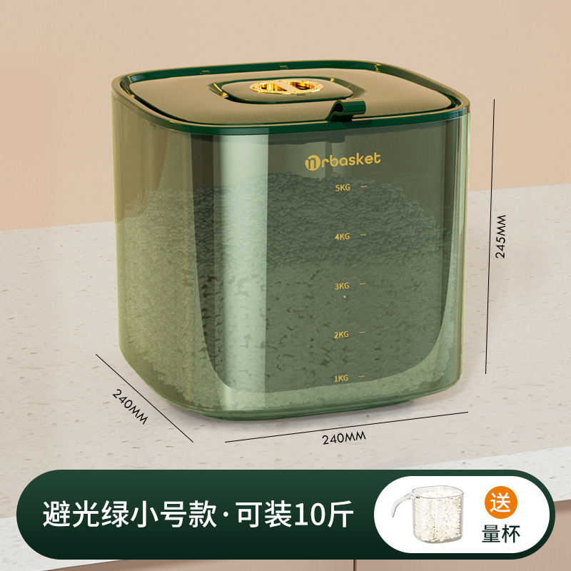 Oro verde transparente-tamaño pequeño