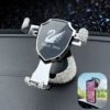 Swan [Suction Cup-Dual Use Model] White Diamond
